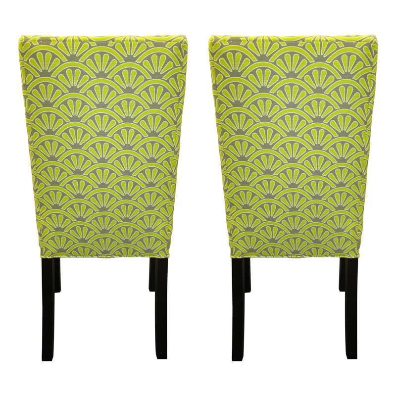 Upholstered Side Chair, Wassabi
