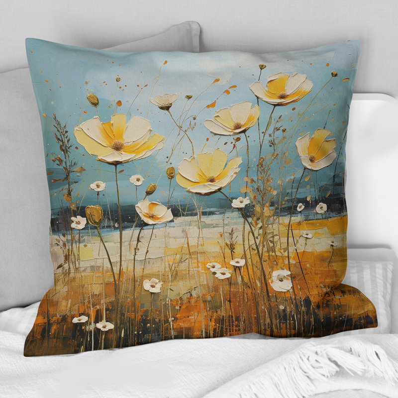 Coussin jaune Buttercups - Buttercups
