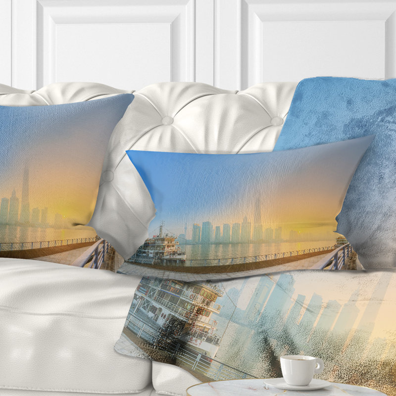 Reversible Throw Pillow