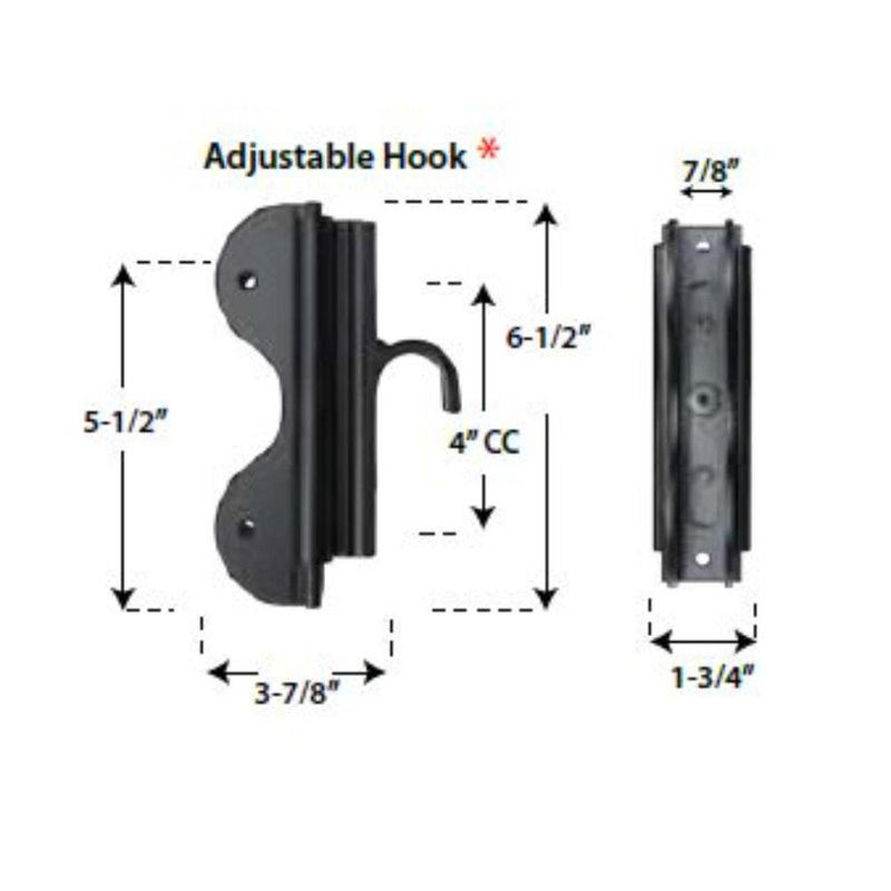 Érable amovible sans échelle de roue, 8.06', Noir, noir, noir, noir