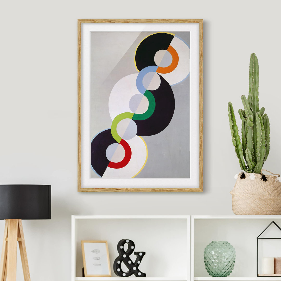 Gerahmter Kunstdruck Endless Rhythm von Robert Delaunay