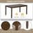 6-Piece Dining Table Set-431592502-431592496