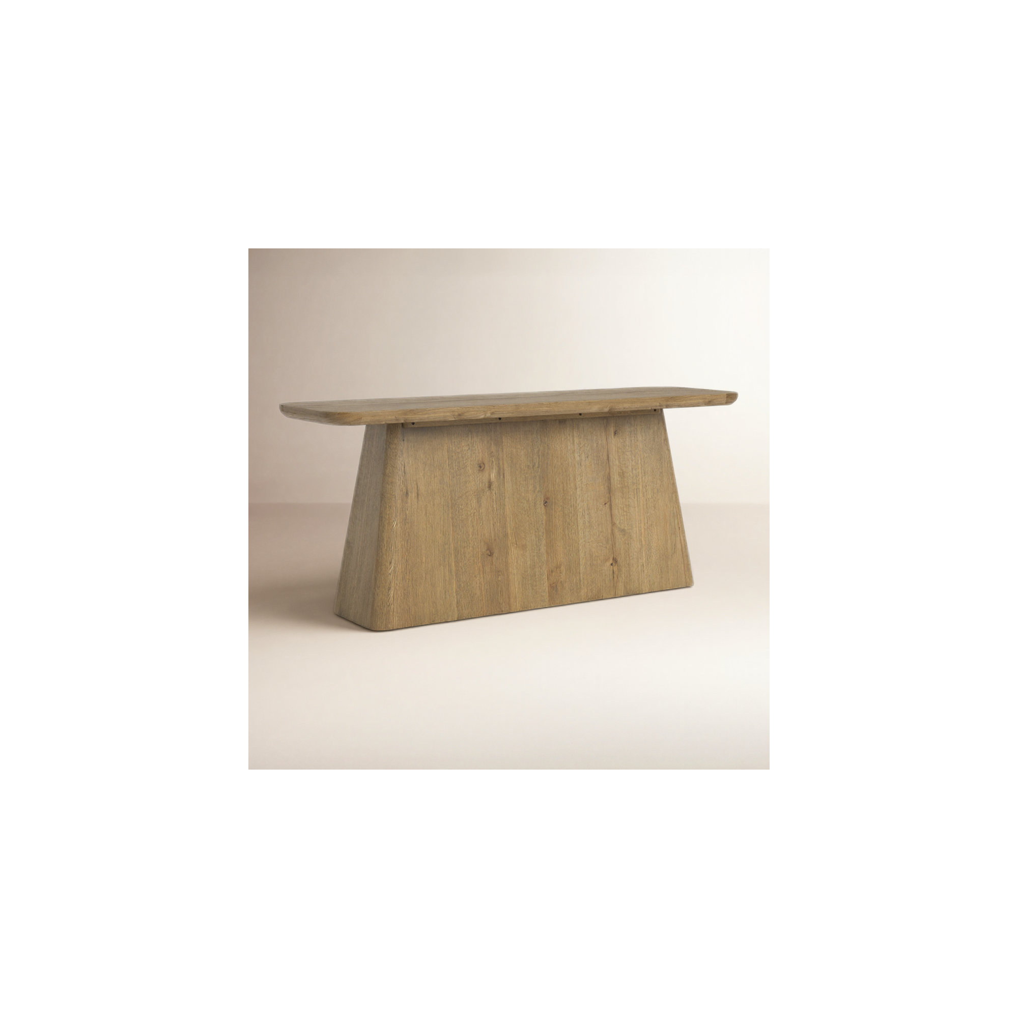 Lowell 72'' Console Table, Light Brown