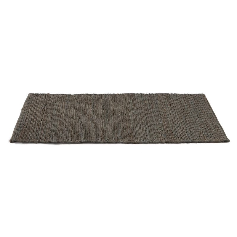 Solid Colour Jute / Sisal Area Rug, Runner 60 x 140cm