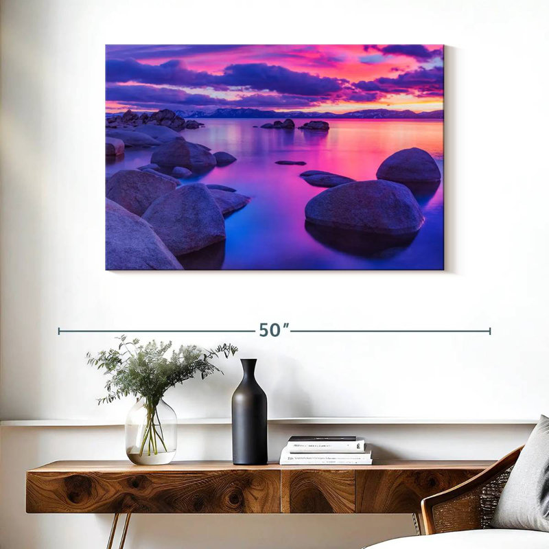 Alvord Lake Tahoe Glow, H 26 po x l 39 po