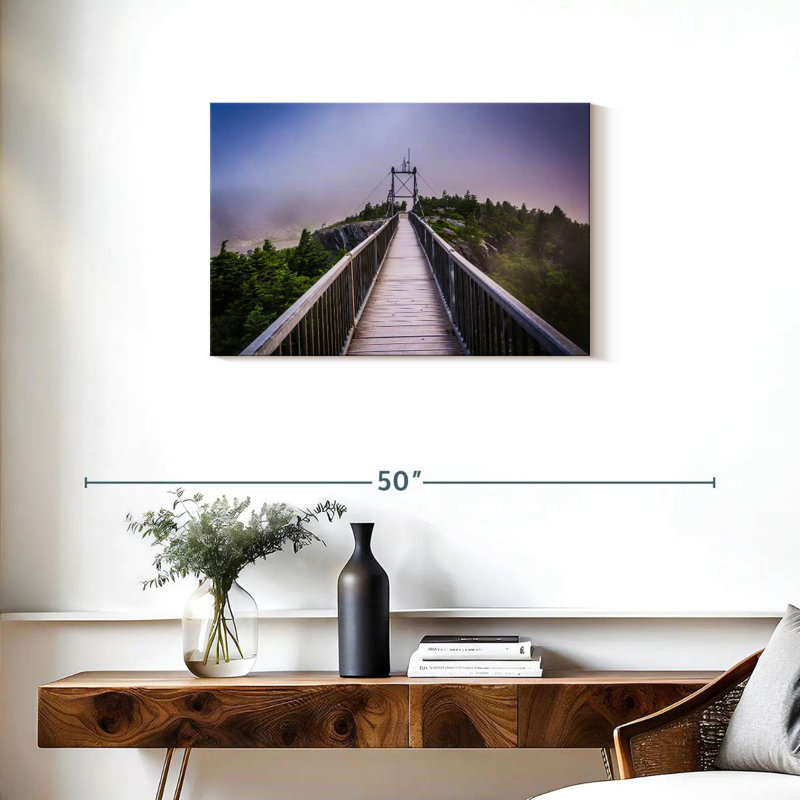 Lilie Mile High Swinging Bridge, 20" H x 30" W