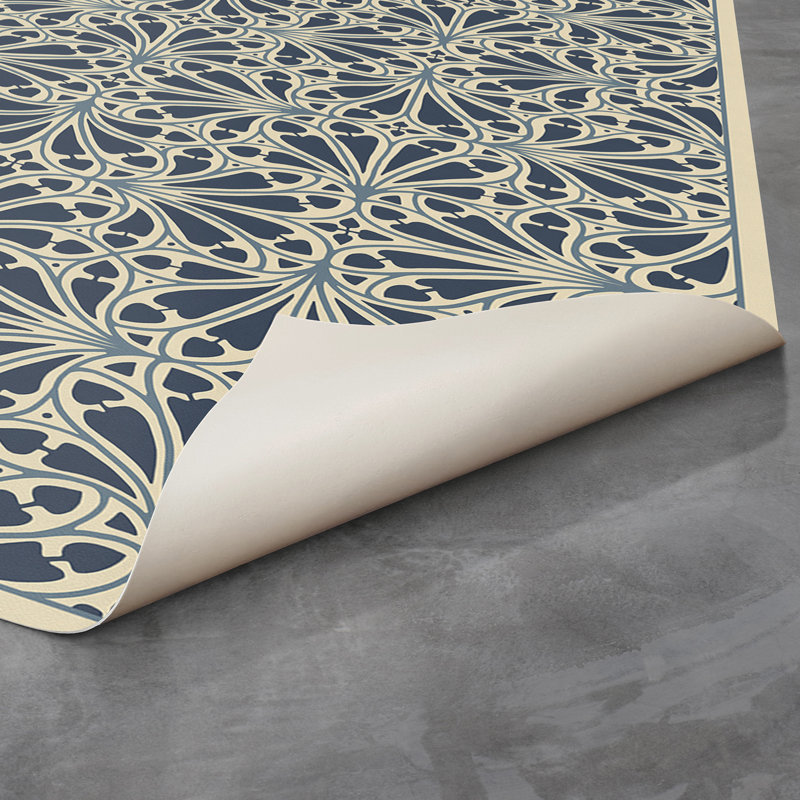 Haybridge Vinyl Indoor Rug, Rectangle 4' x 6'