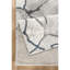 63 po Large, 87 tapis longs avec un motif abstrait, moderne et artistique, 100% teint, pour animaux 3 po x 7 po, envers en jute, motif