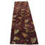 Tapis de style transitionnel aubergine en laine noué à la main 2 pi 8 po x 7 pi 9 po