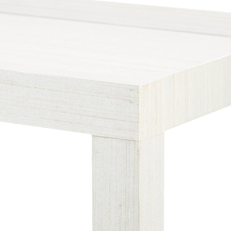 Martin Solid Wood End Table, Platinum Shimmer