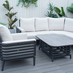 Steaven 8-Piece Patio Sets With Coffee Table