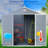 Polypropylene Plastic Storage Shed-116540357-116540358