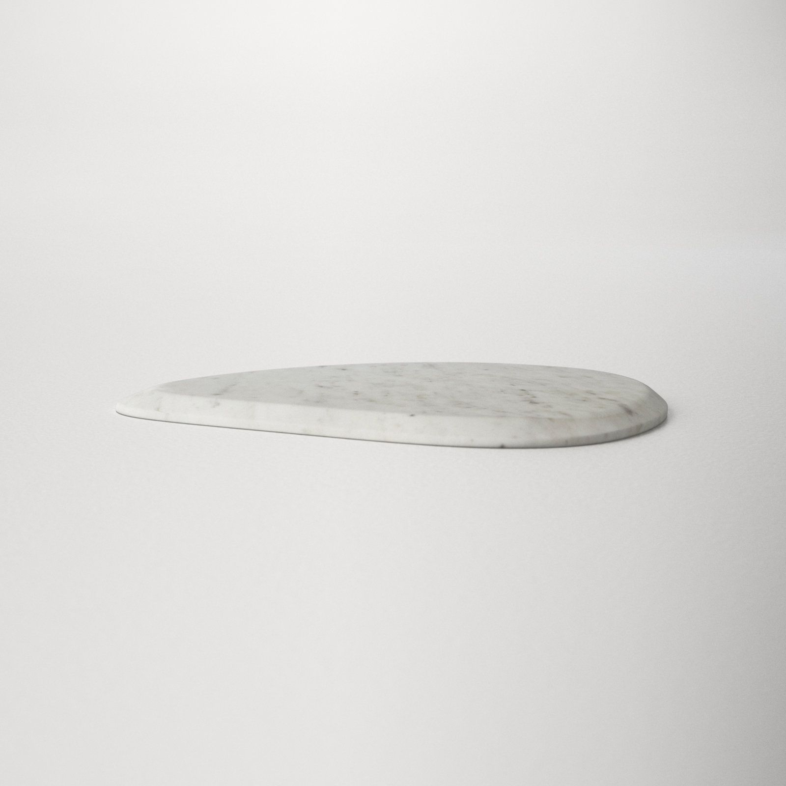 Zion Abstract Marble Cheese Board, 0.5" H x 12" W x 18" D