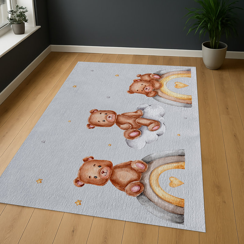 Geometric Shapes Area Rug, Rectangle 140 x 200 cm