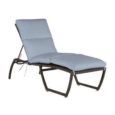 Skye Woven Chaise - Black Walnut