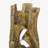 Cascading Tree Trunks Waterfall Fountain with LED Lights