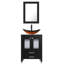 Ensemble de meuble-lavabo simple 24 po avec plateau en contreplaqué et pieds en bois massif -1496676726-1496676727