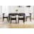 Modern Upholstered Dining Chairs With Backrest, With Solid Wood Frame, For Dining Room/Living Room