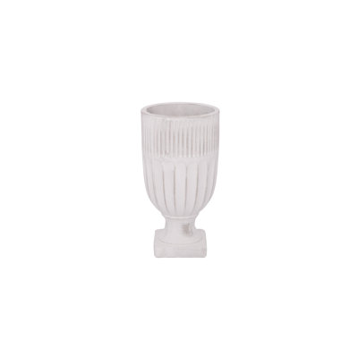 Terre cuite pot blanc