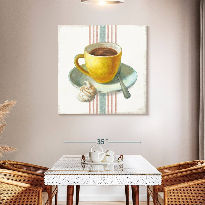 Yarlin Wake Me Up Coffee IV avec rayures, H 39 po x l 39 po