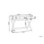 Darold Solid Wood Writing Desk-872813421