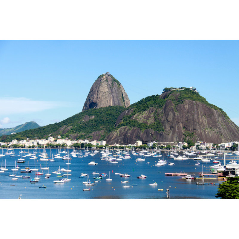 Botafogo Beach - Wrapped Canvas Print, 61cm H x 91cm W x 3.8cm D