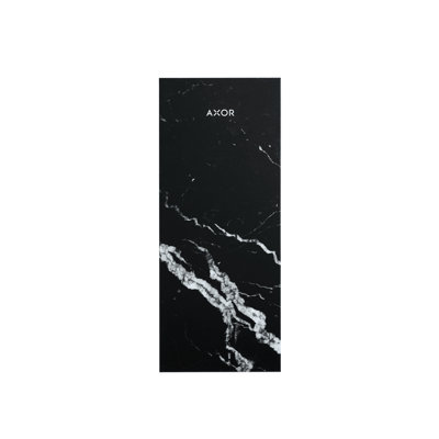 AXOR MyEdition Plate 245 Marble Nero Marquina