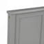 Lit plateforme avec rangement, 2 tiroirs avec roulettes, cadre, gris