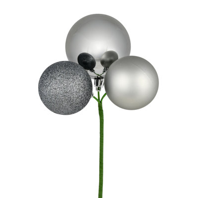 Ornement en forme de boule 18 po Vickerman, 4 par sac