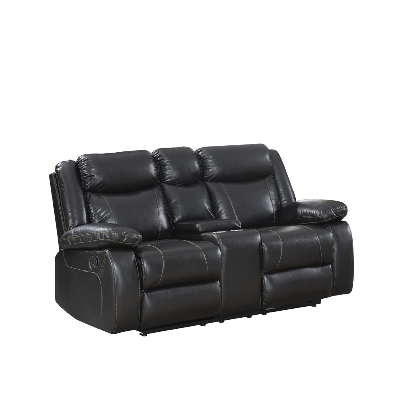 Causeuse inclinable en similicuir 69,3 po Dues