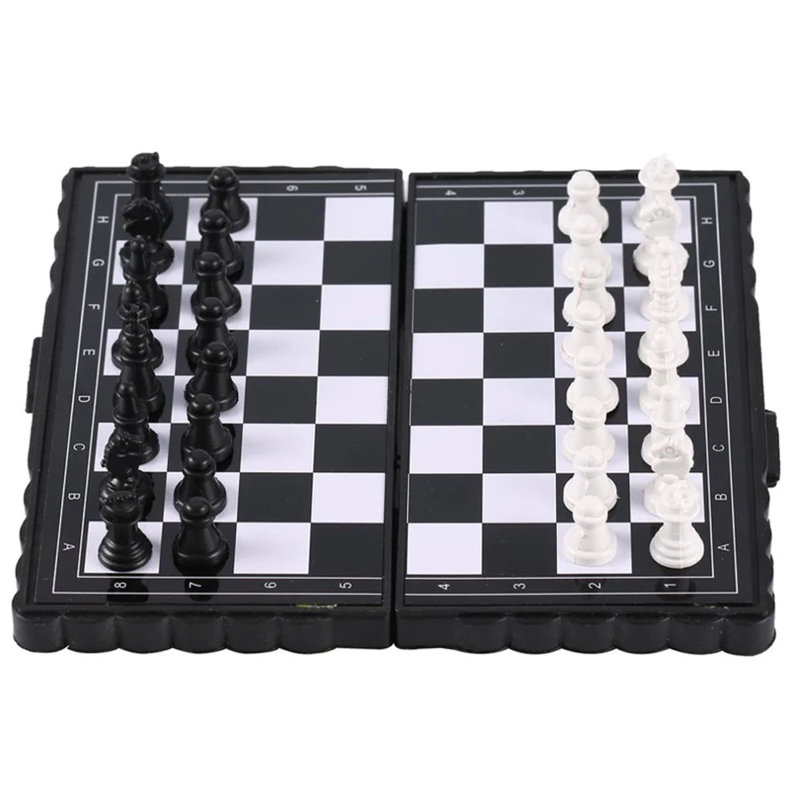 Jeu d'échecs noir / blanc