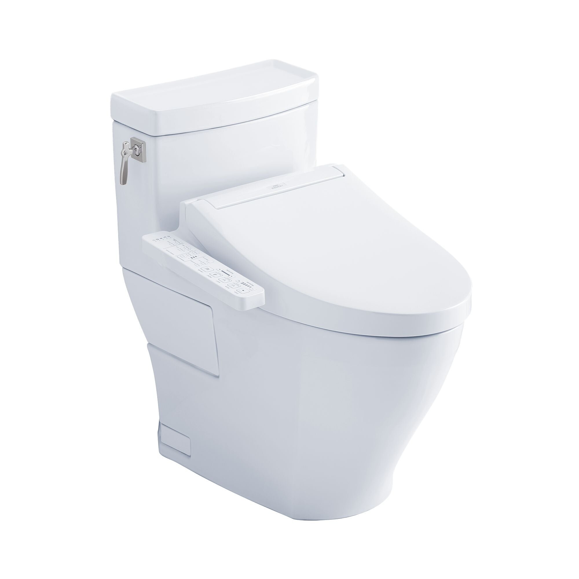 TOTO Aimes 1.28 GPF (Water Efficient) Elongated One-Piece Toilet (Seat ...