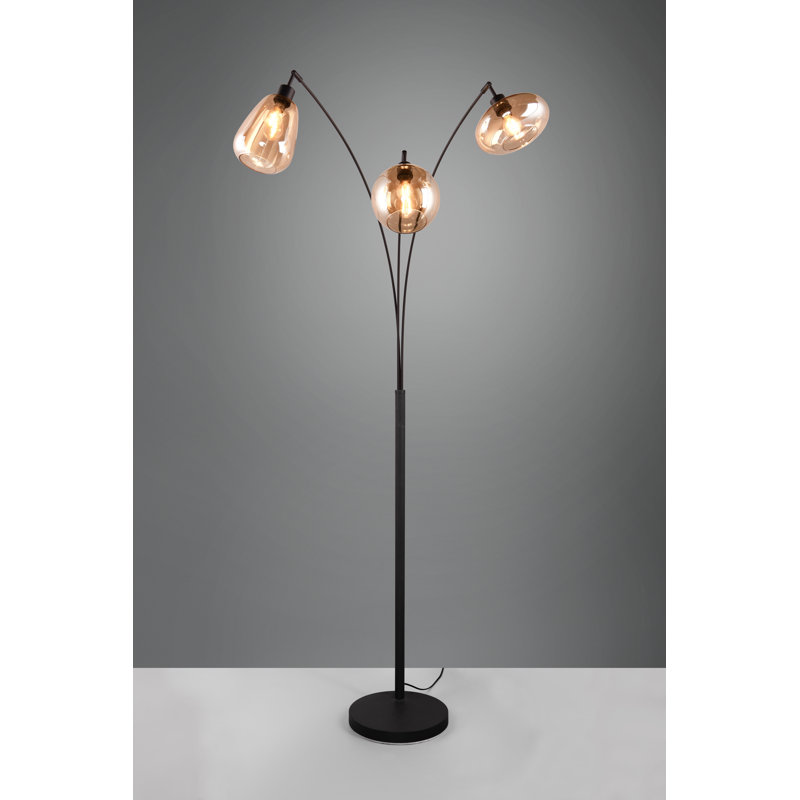 Bim 200cm Matte Arched Floor Lamp