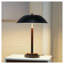 Lampe de table à DEL en forme de parapluie noir Cosmiclume