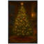 «Glowing Christmas Tree in Cozy Room Warm Holiday Decor», reproduction d'art encadrée sur toile de la chambre principale-1382987810-1382987811
