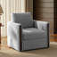Fauteuil demi-tonneau pivotant en bois massif 31,25 W Nicha-1056186540