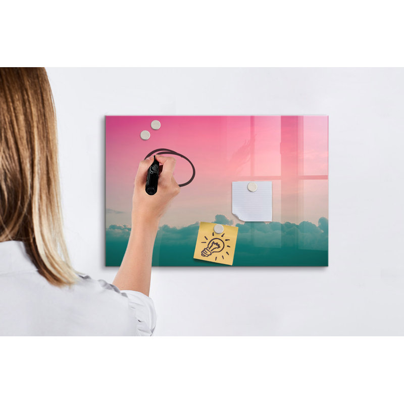 Magnetic Glass Dry Erase Board
