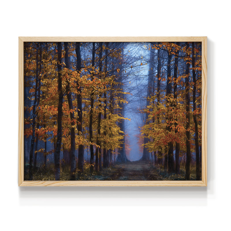 The Path of -Framed Print - Restickable, H 8 po x l 10 po, Naturel