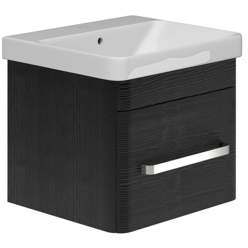 500 mm Single Vanity, Black