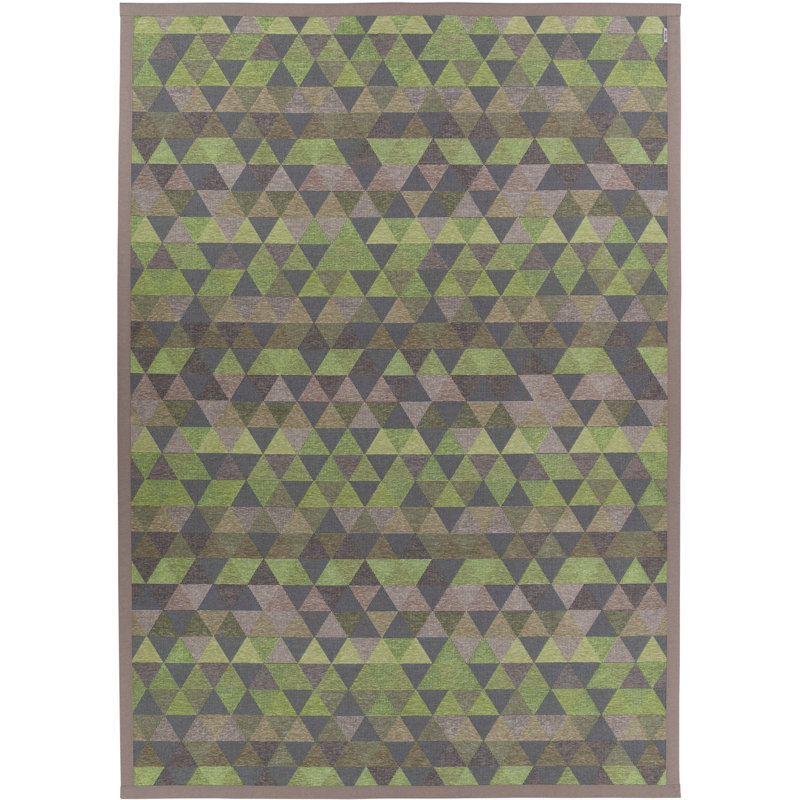 Railey Striped Hand Woven Area Rug, Rectangle 100 x 160cm