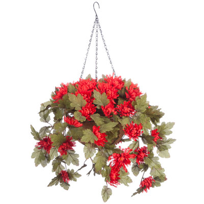 Panier suspendu pour chrysanthèmes OakRidge entièrement assemblé