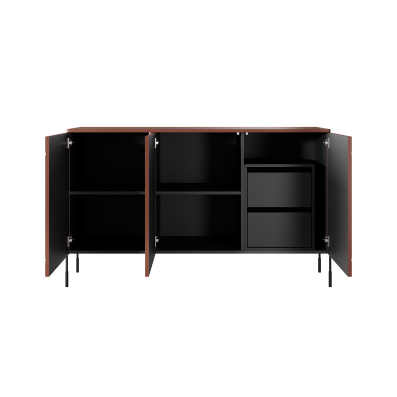 Aryes 154cm Sideboard, Burgundy