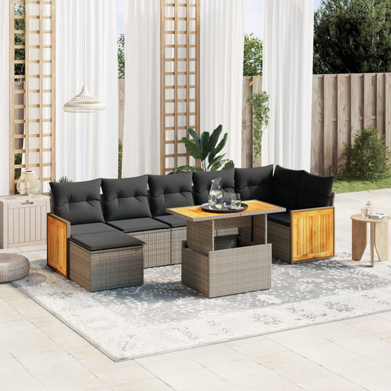 Ensemble de canapé de jardin Vidaxl