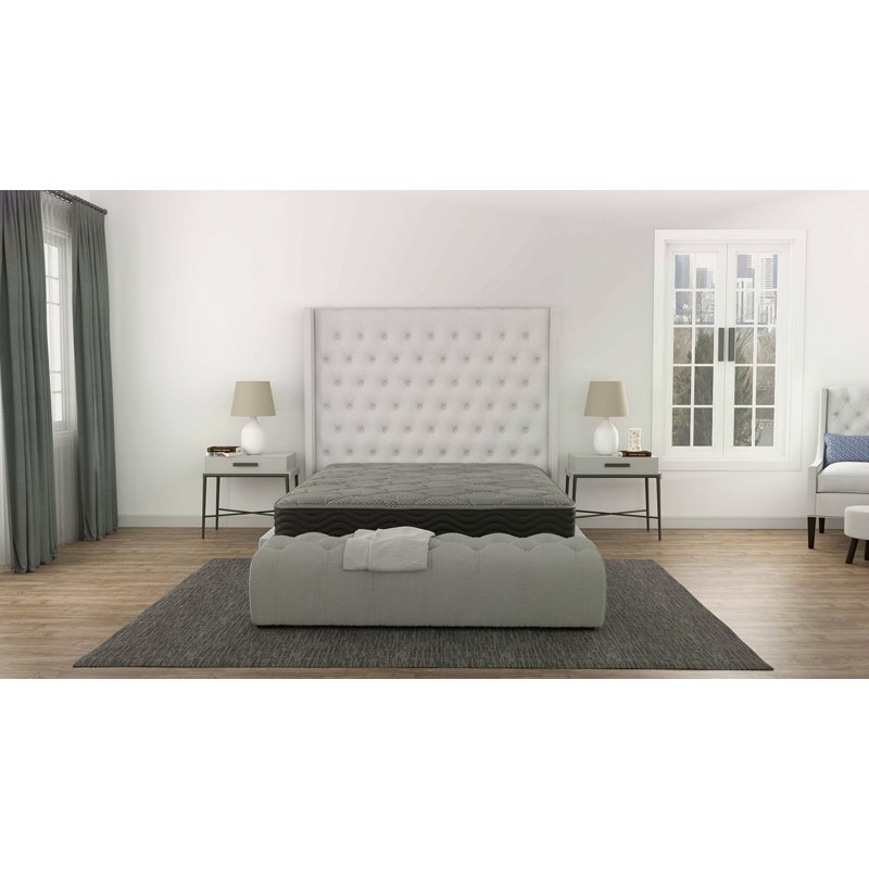 Matelas à ressorts ensachés CS Hybrid, Lit simple