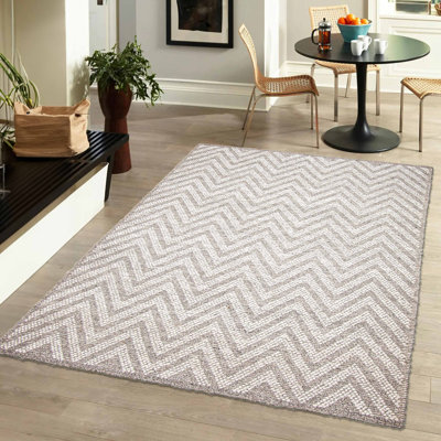 Sienna Grey Rug 5'3" x 7'7"