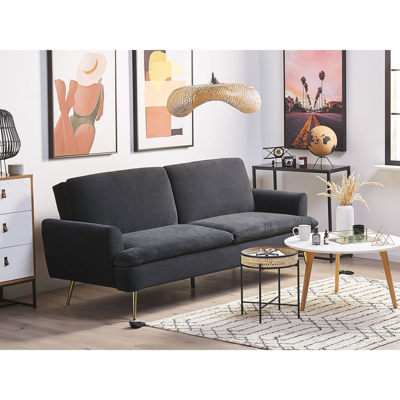 Keely Velvet Sleeper, Black