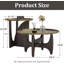 Ensemble de tables basses rondes-358040094-358040095