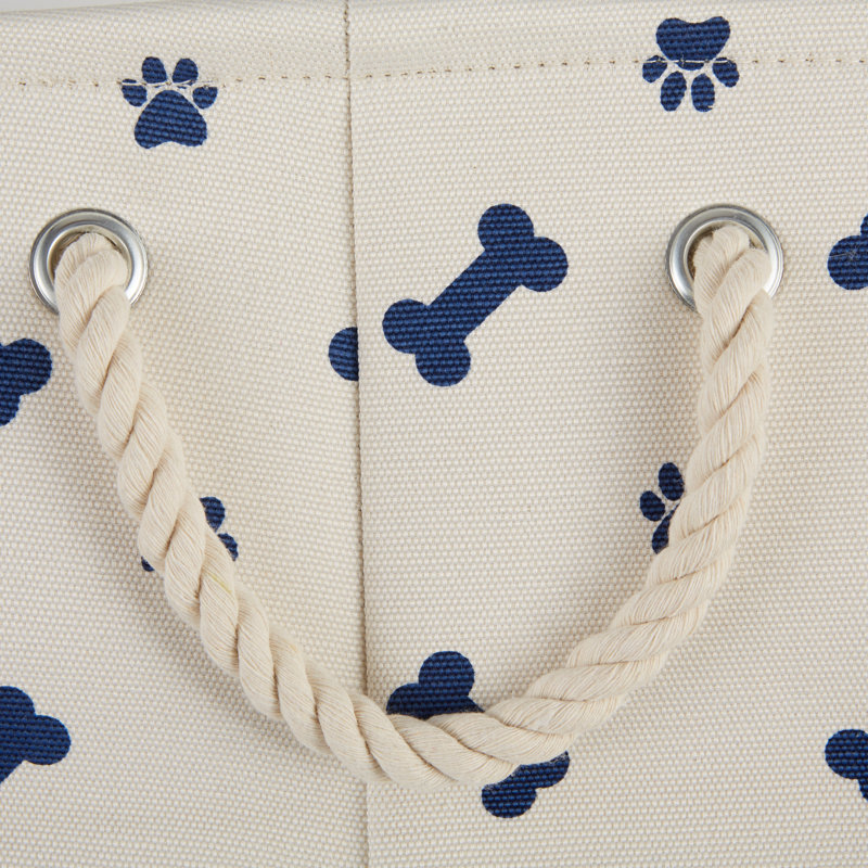 Tucker Murphy Pet™ Fabric Decorative Bin, Blue