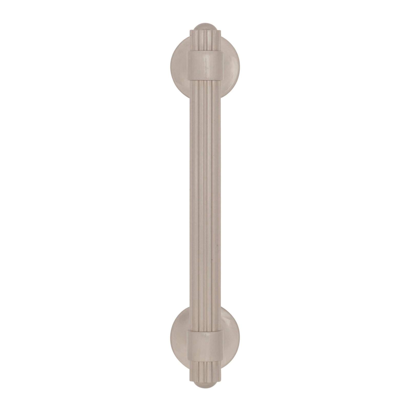 Sea Grass Bar Cabinet Pull, Satin Nickel, 5.06"