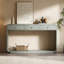 Console, 3 tiroirs de rangement, tablette de présentation, pieds courbés-1733031708-1733031709-1733031710